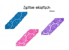 Spitze elastisch Breite 55 mm